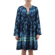 Bloemenprint Jurk Replay , Blue , Dames