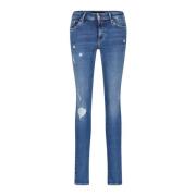Nieuwe Luz Skinny Jeans Replay , Blue , Dames