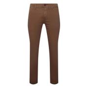 Bruine Chino Broek Replay , Brown , Heren