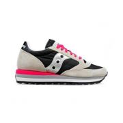 Grijze en Zwarte Damessneakers Saucony , Gray , Dames