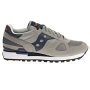 Grijze Sneakers met Comfortabele Pasorm en Uitstekende Demping Saucony...