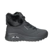 Dames Enkellaarsjes Skechers , Black , Dames