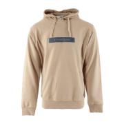 Beige Katoenen Trui voor Heren Stone Island , Beige , Heren