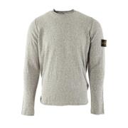 Grijze Heren Trui van Katoen/Polyamide Stone Island , Gray , Heren