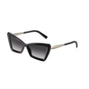 Tf4203 Zonnebril Zwart/Grijs Verloop Tiffany , Black , Unisex