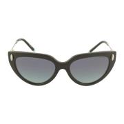 Cat Eye Zonnebril Tiffany , Black , Dames