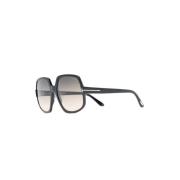 Zwarte Zonnebril Stijlvol Dagelijks Gebruik Tom Ford , Black , Dames