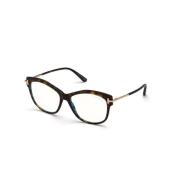 Donker Havana Ft5705-B 052 Zonnebril Tom Ford , Brown , Dames