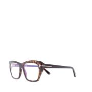 Bruin/Havana Optisch Montuur Tom Ford , Brown , Heren