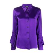 Shirts Tom Ford , Purple , Dames