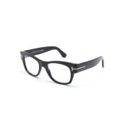 Zwarte Optische Frame Stijlvol en veelzijdig Tom Ford , Black , Unisex