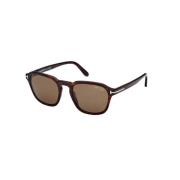 Avery Ft0931 52H Zonnebril Tom Ford , Brown , Dames