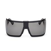 Zwarte zonnebril met wraparound-design Tom Ford , Black , Dames