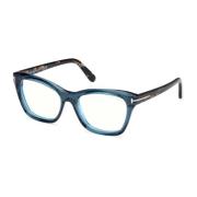 Stijlvolle Brillencollectie Tom Ford , Blue , Dames