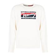 Tommy Jeans Trui Tommy Hilfiger , White , Heren