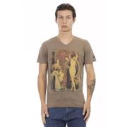 T-Shirts Trussardi , Brown , Heren