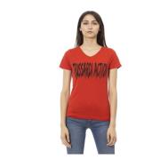 T-Shirts Trussardi , Red , Dames