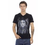 T-Shirts Trussardi , Black , Heren