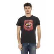 T-Shirts Trussardi , Black , Heren