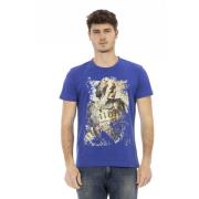 T-Shirts Trussardi , Blue , Heren