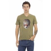 T-Shirts Trussardi , Green , Heren