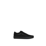 Basic Katoenen Sneakers Vans , Black , Heren