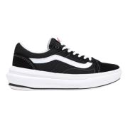 Klassieke Zwarte Witte Sneakers Vans , Black , Dames