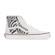 Zebra Streetwear Sneakers Vans , White , Heren