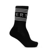 Katoenen sokken Versace , Black , Heren
