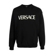 Truien Versace , Black , Heren