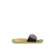 Slides uit de 'La Vacanza' collectie Versace , Black , Dames