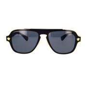 Gepolariseerde zonnebril Ve2199 100281 Versace , Black , Unisex