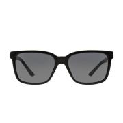 Vierkante zonnebril Ve4307 Gb1/87 Versace , Black , Unisex