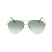 Stijlvolle zonnebril voor modieuze vrouwen Victoria Beckham , Green , ...