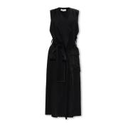 Mouwloze jurk Victoria Beckham , Black , Dames
