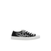 Sneakers met logo Vivienne Westwood , Black , Dames