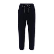 Sweatpants met logo Vivienne Westwood , Blue , Dames