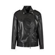 Biker Jas Armani Exchange , Black , Dames