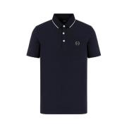 Klassieke Polo Shirt Armani Exchange , Blue , Heren