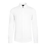 Slim Fit Wit Formeel Overhemd Armani Exchange , White , Heren