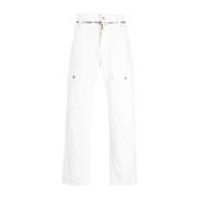 Upgrade je denimspel met deze Straight Jeans Balmain , White , Heren