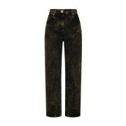 Straight Jeans Lavado Upgrade Collectie Balmain , Brown , Dames