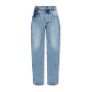 Loose-fit jeans Balmain , Blue , Heren