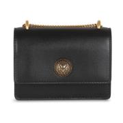 Small-sized leather Coin wallet Balmain , Black , Dames