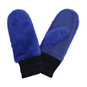 Blauwe Handschoenen van Imitatieleer Bellerose , Blue , Dames
