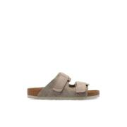 Uji slides Birkenstock , Gray , Heren