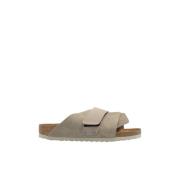 Schuifregelaars Birkenstock , Gray , Dames