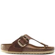 Gizeh grote sandalen Birkenstock , Brown , Dames