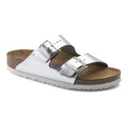 Arizona Soft Footbed Sandalen Birkenstock , Gray , Dames