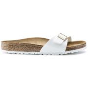 Klassieke Madrid Damessandaal Birkenstock , White , Dames